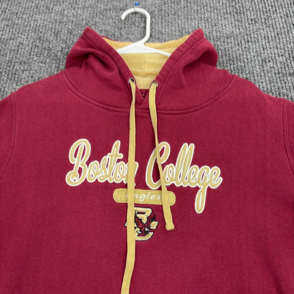 Stadium Athletics Hoodie‎ Boston College Kids L Maroon Gold Embroidered NCAA